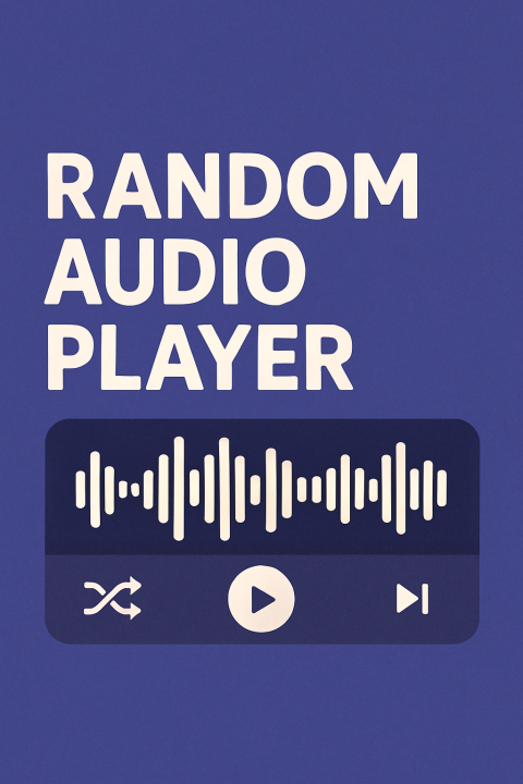 Random Audio Player